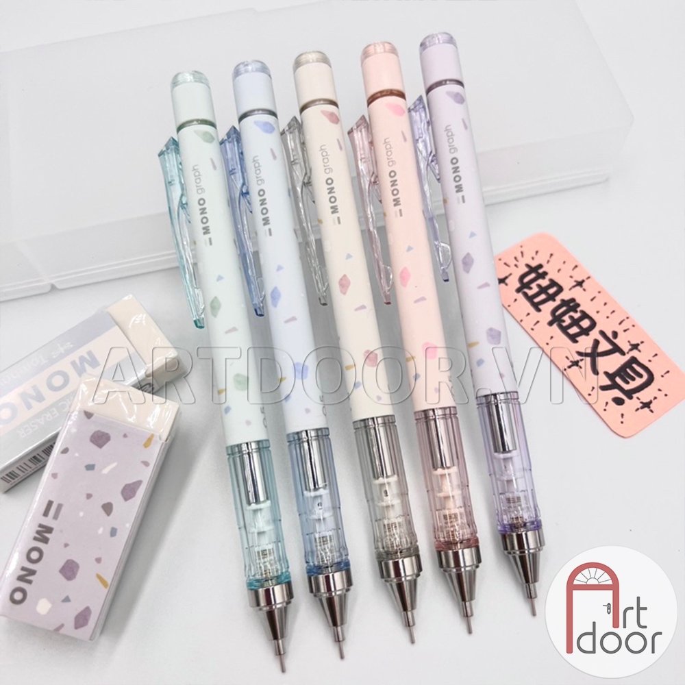 Bút chì bấm TOMBOW Mono Graph Terrazzo Limited