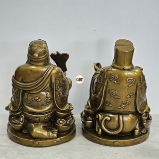 Thần tài thổ địa lớn bằng đồng