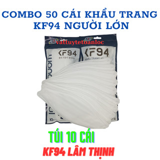 Khẩu Trang KF94 4D Lâm Thịnh (Combo 50 cái)