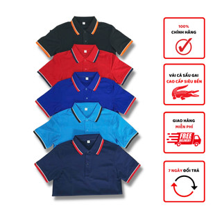 Áo thun Polo nam cổ bẻ Basic màu Tím Violet , vải cá sấu - không xù lông, không ra màu, thấm hút mồ hôi,form regular fit