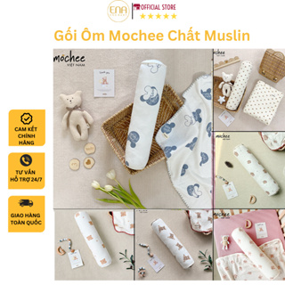 Gối ôm Mochee Muslin Cao Cấp Mềm Mại Kháng Khuẩn Cho Bé