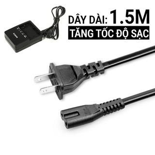 Dây nguồn 2 lỗ Dây nguồn Số 8 chuyên dụng cho sạc máy ảnh, các thiết bị điện tử