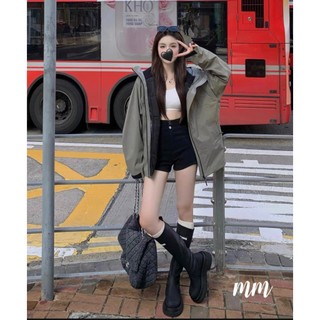 Bốt Boot nữ thời trang da mềm đế bệt