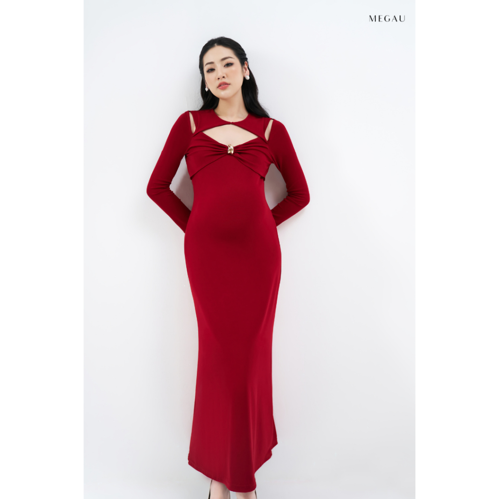 VALENTINE - Váy bầu thiết kế thanh lịch sang trọng cho mẹ bầu và sau sinh thương hiệu MEGAU
