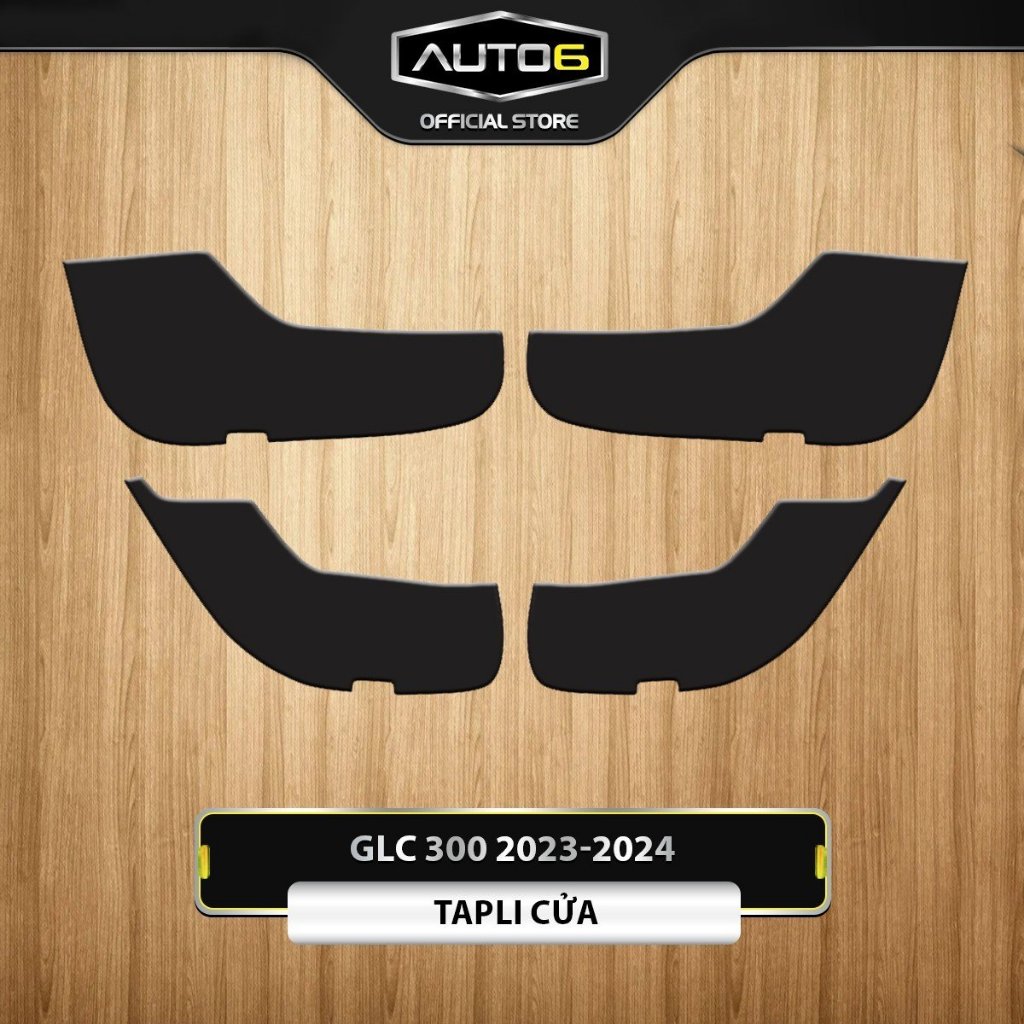 MERCEDES GLC300 2023-2024 - Bộ decal dán chống xước tapli 4 cửa xe ô tô - AUTO6