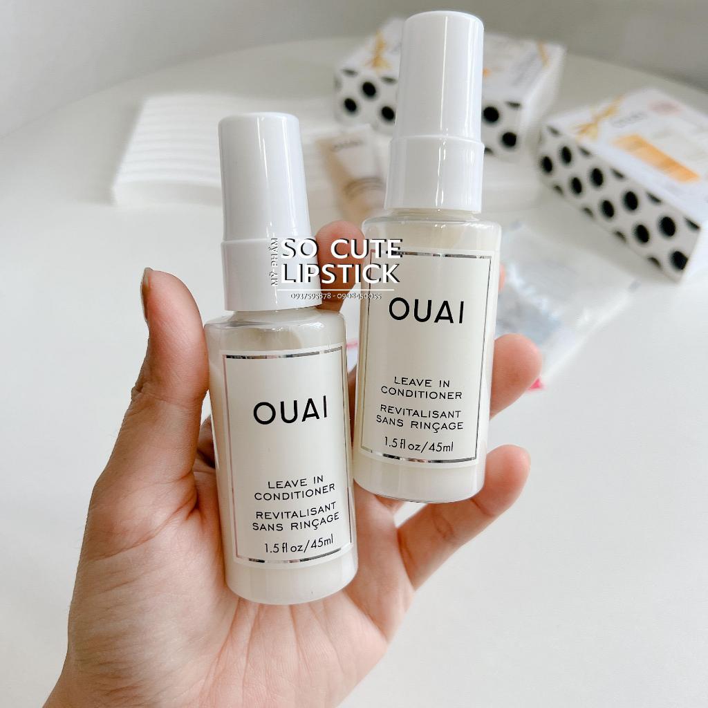 Xịt dưỡng mềm tóc OUAI Leave In Conditioner Spray 45ml