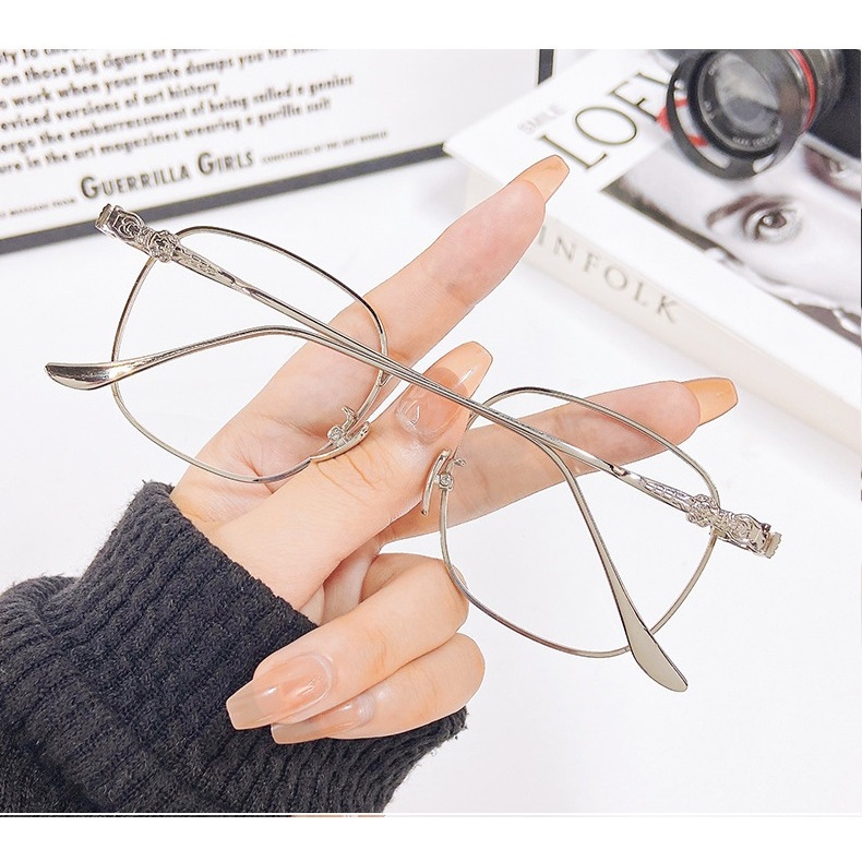 Gọng Kính Cận nam nữ Sona Eyewear Chất liệu kim loạivà kim loại cao cấp - C33