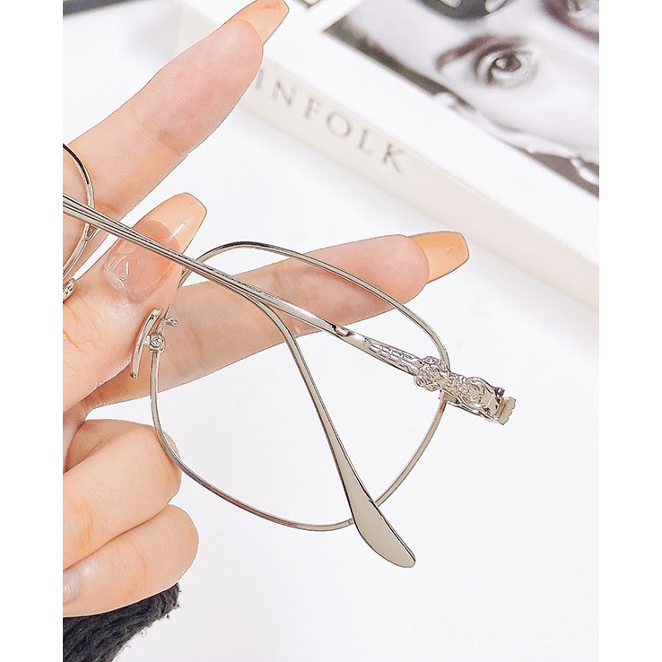 Gọng Kính Cận nam nữ Sona Eyewear Chất liệu kim loạivà kim loại cao cấp - C33