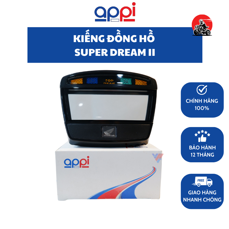 Kiếng đồng hồ Appi cho Honda Super Dream II / Dream II / EX5