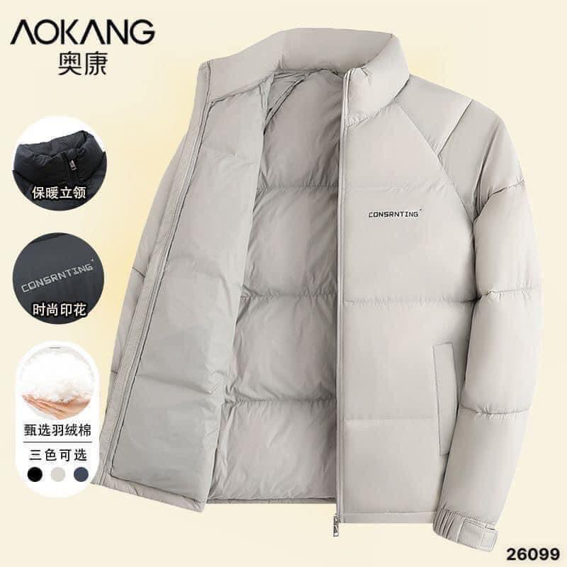 Áo phao nam A O.KANG siêu ấm hàng QC có size đại.