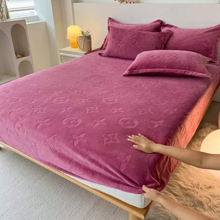 Set ga gối nỉ nhung gấu mẫu mới về