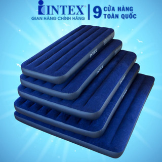 Đệm hơi đơn công nghệ mới INTEX nhiều kích thước - Kèm bơm điện