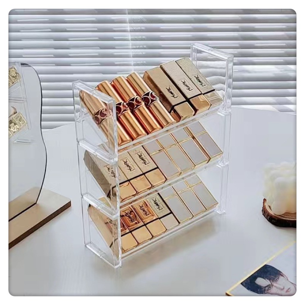 Khay đựng son đa năng 2 tầng 3 tầng 4 tầng phong cách Hàn Quốc