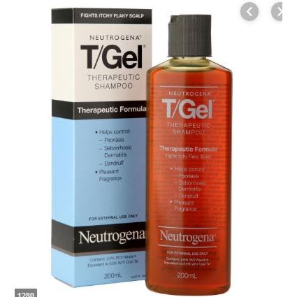 Dầu Gội Ngăn Gàu, Vảy Nến, Viêm Da Tiết Bã Neutrogena T/Gel - 200ml Và 250ml
