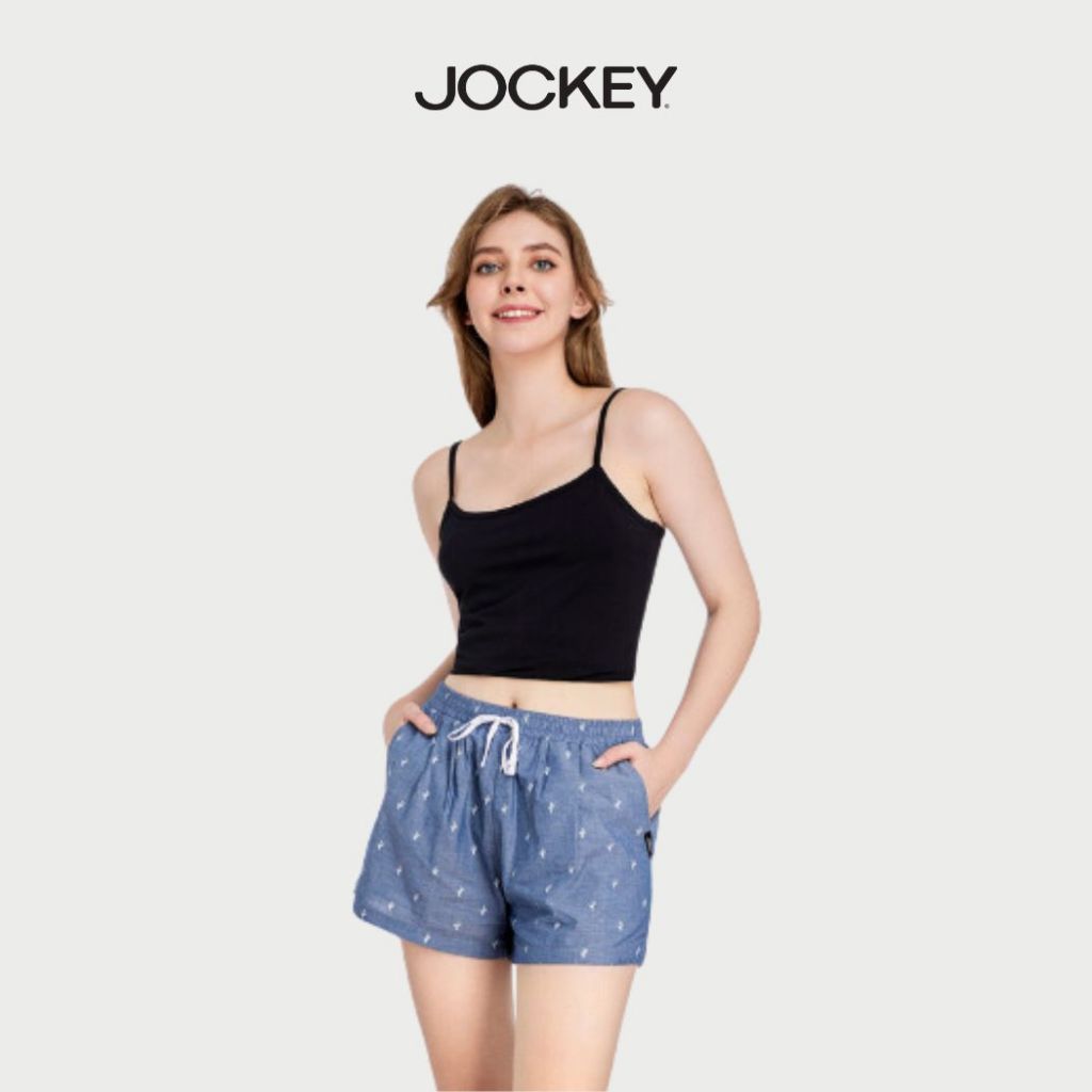 Quần short Boxer Kate nữ Jockey in họa tiết form cải tiến - J1310