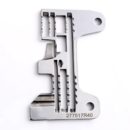 Mặt Nguyệt Máy Vắt Sổ 5 Ống Chỉ Pegasus, 3mm, 277517R40 Needle Plate For Pegasus EX3216 Overlock Sewing Machine