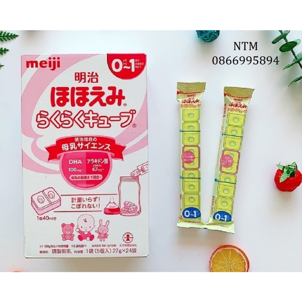 Hộp 648g - 672g NTC - Nutritionists Sữa Meiji Thanh nội địa