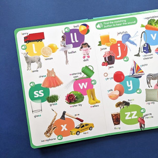 Đồ chơi âm thanh 50 nút học Phonics (50 First Phonics - a listen and learn sound b00k)