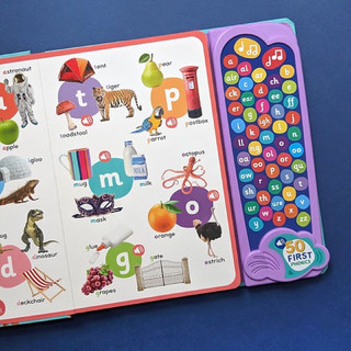 Đồ chơi âm thanh 50 nút học Phonics (50 First Phonics - a listen and learn sound b00k)