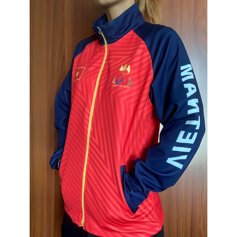 Áo suvec Seagame 32 - in logo hãng