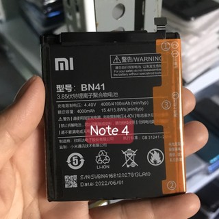 Pin xiaomi bn41 zin dung lượng 4100mah