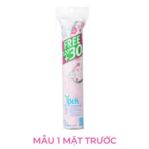 Combo 20 gói bông tẩy trang Ipek siêu mềm mịn Thổ Nhĩ Kỳ 150 miếng