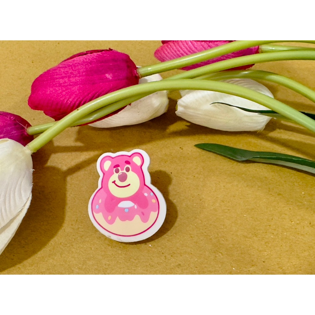 Túi 1 gôm  hình gấu dâu lotso