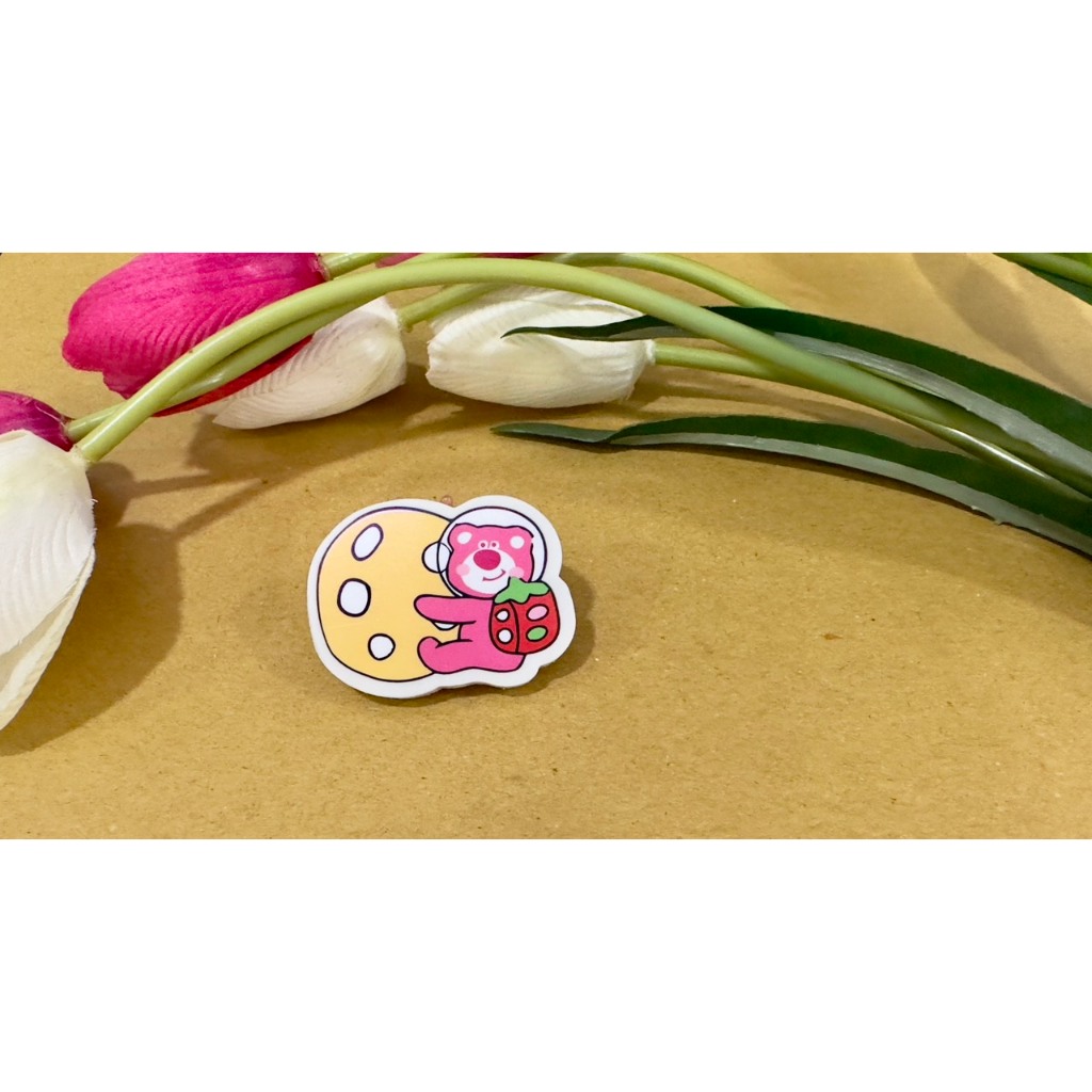 Túi 1 gôm  hình gấu dâu lotso