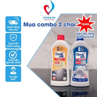 Chai tẩy rửa inox denkmit, tẩy bếp từ denkmit 300ml - hàng nội địa đức.
