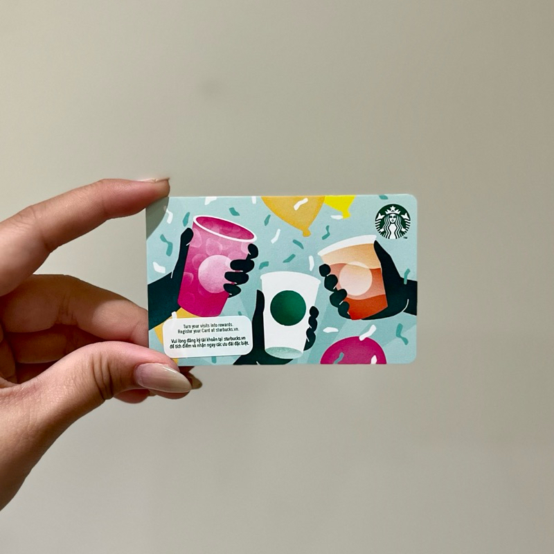 THẺ STARBUCKS VIETNAM đã kích hoạt chưa đăng ký