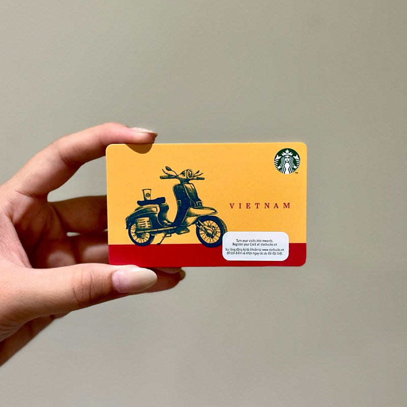 THẺ STARBUCKS VIETNAM đã kích hoạt chưa đăng ký