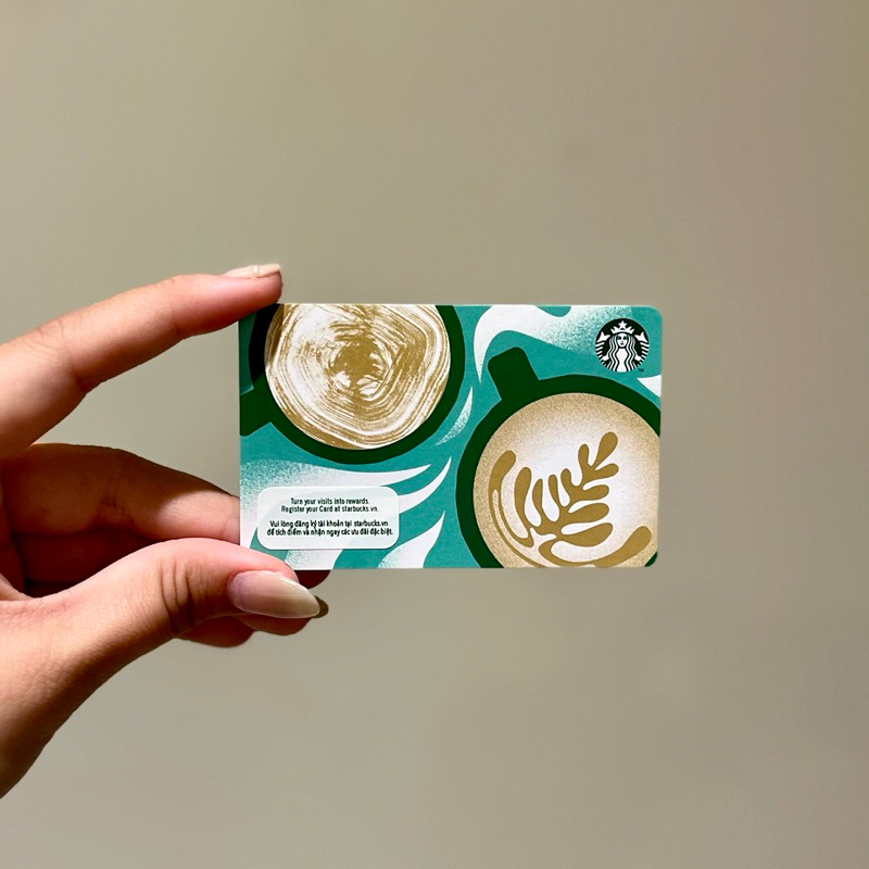 THẺ STARBUCKS VIETNAM đã kích hoạt chưa đăng ký