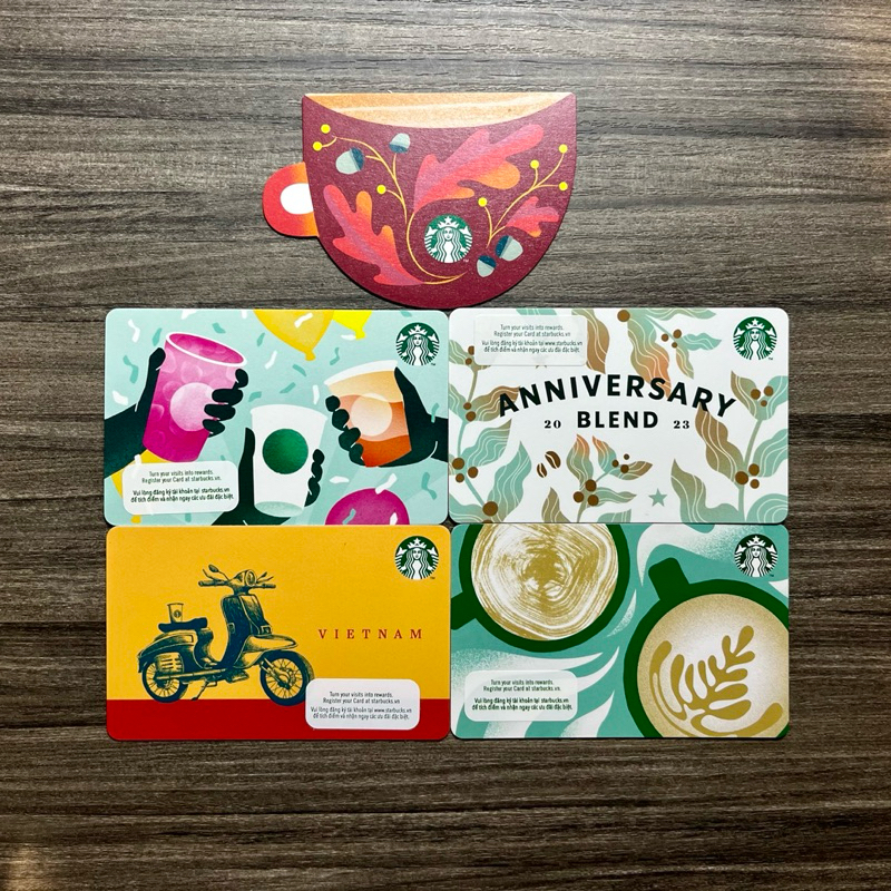 THẺ STARBUCKS VIETNAM đã kích hoạt chưa đăng ký