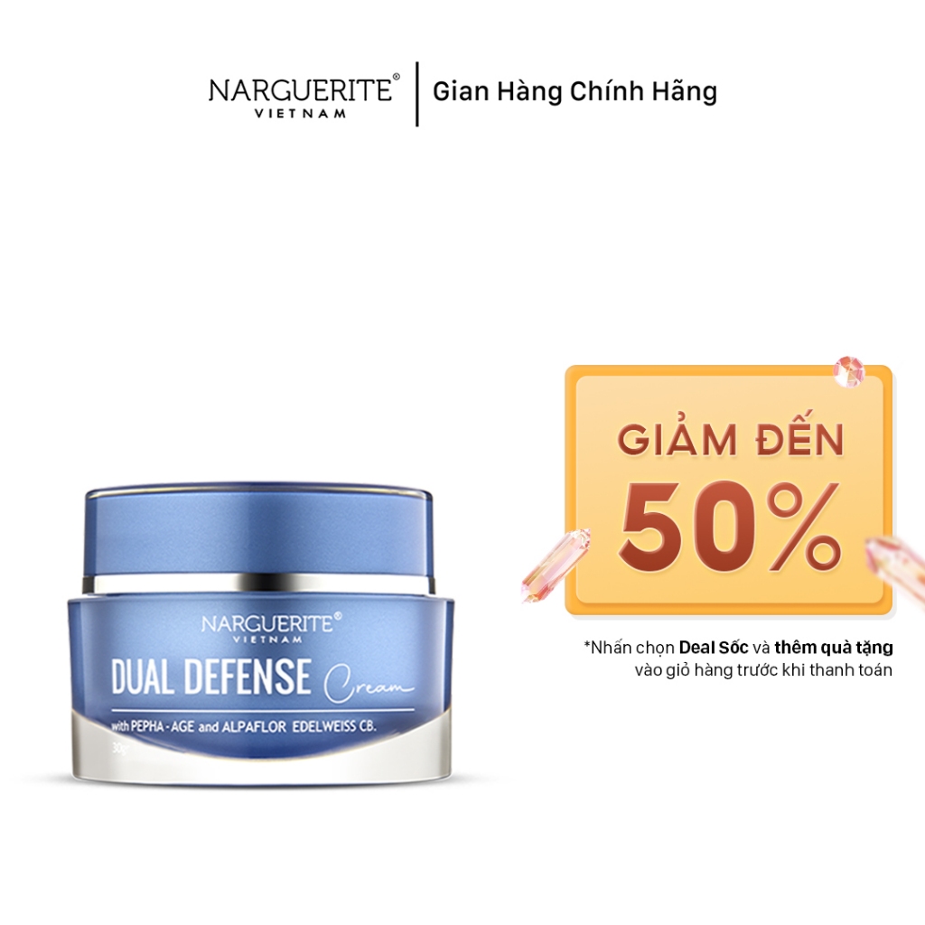 Kem dưỡng chống lão hoá da Narguerite Dual Defense 30g