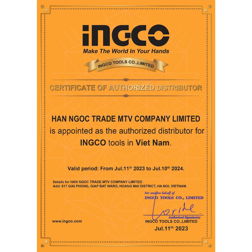 Súng bắn ghim gỗ,máy bấm ghim cầm tay 3 trong 1 INGCO HSG1405