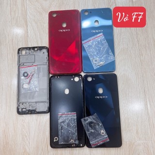 Vỏ oppo f7 có sườn - nắp lưng - nắp pin