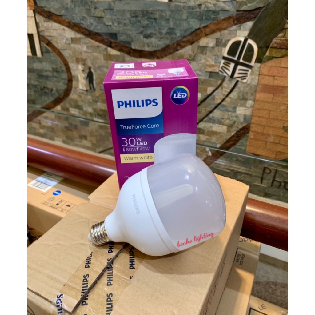 BÓNG TRỤ SIÊU SÁNG 30W ÁNH SÁNG VÀNG - PHILIPS