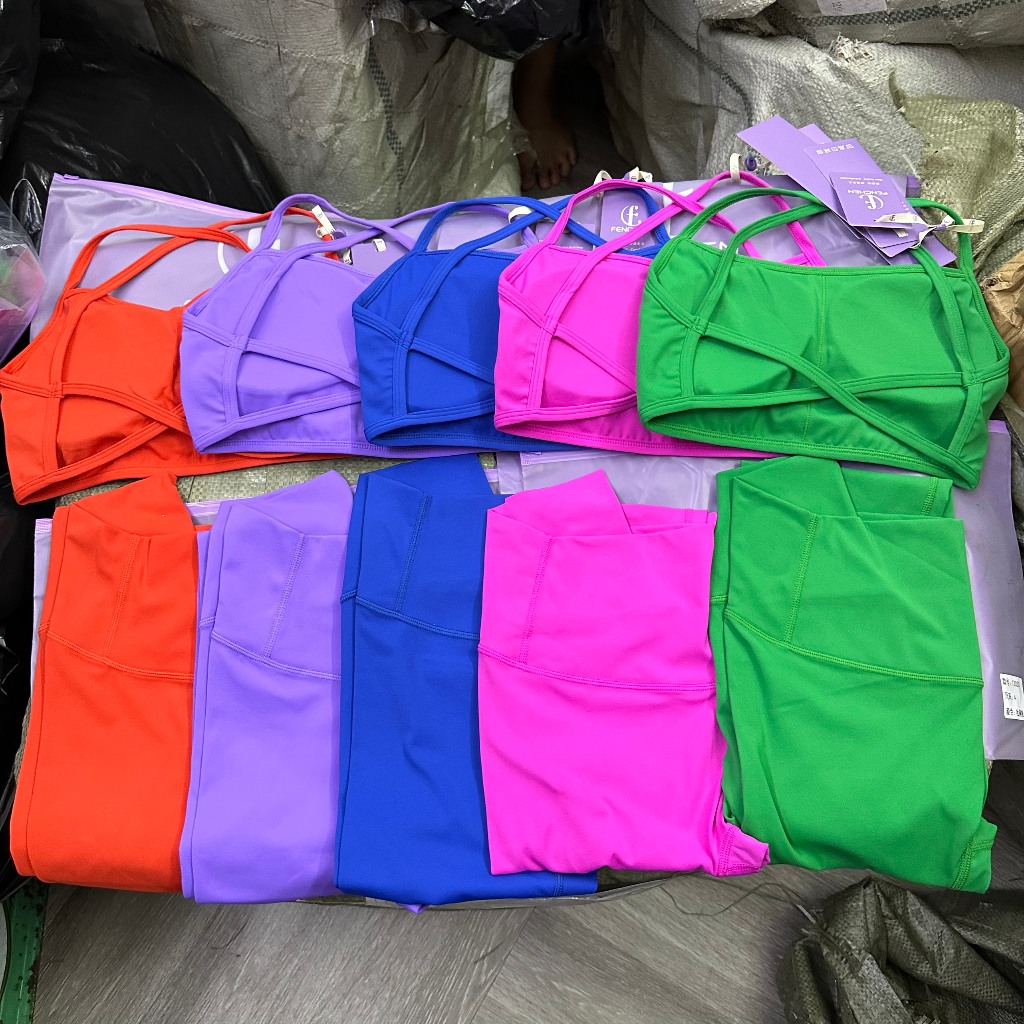 Set tập Yoga đan dây sexy chất liệu thun lạnh hàng Lulu cao cấp quảng châu _ Lulu Shop