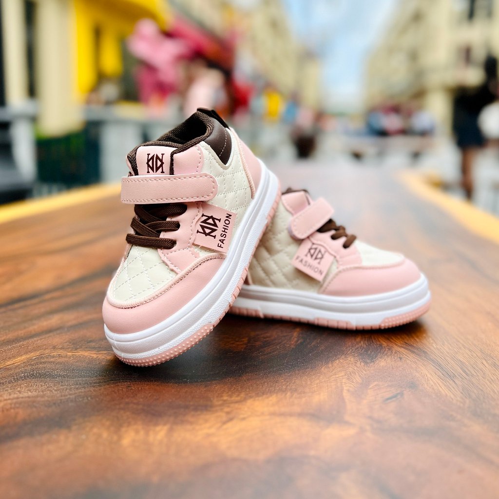 Hàng hót Mẫu mới _ Giày cổ cao thời trang cho bé trai bé gái phong cách Hàn Quốc, Chất đẹp