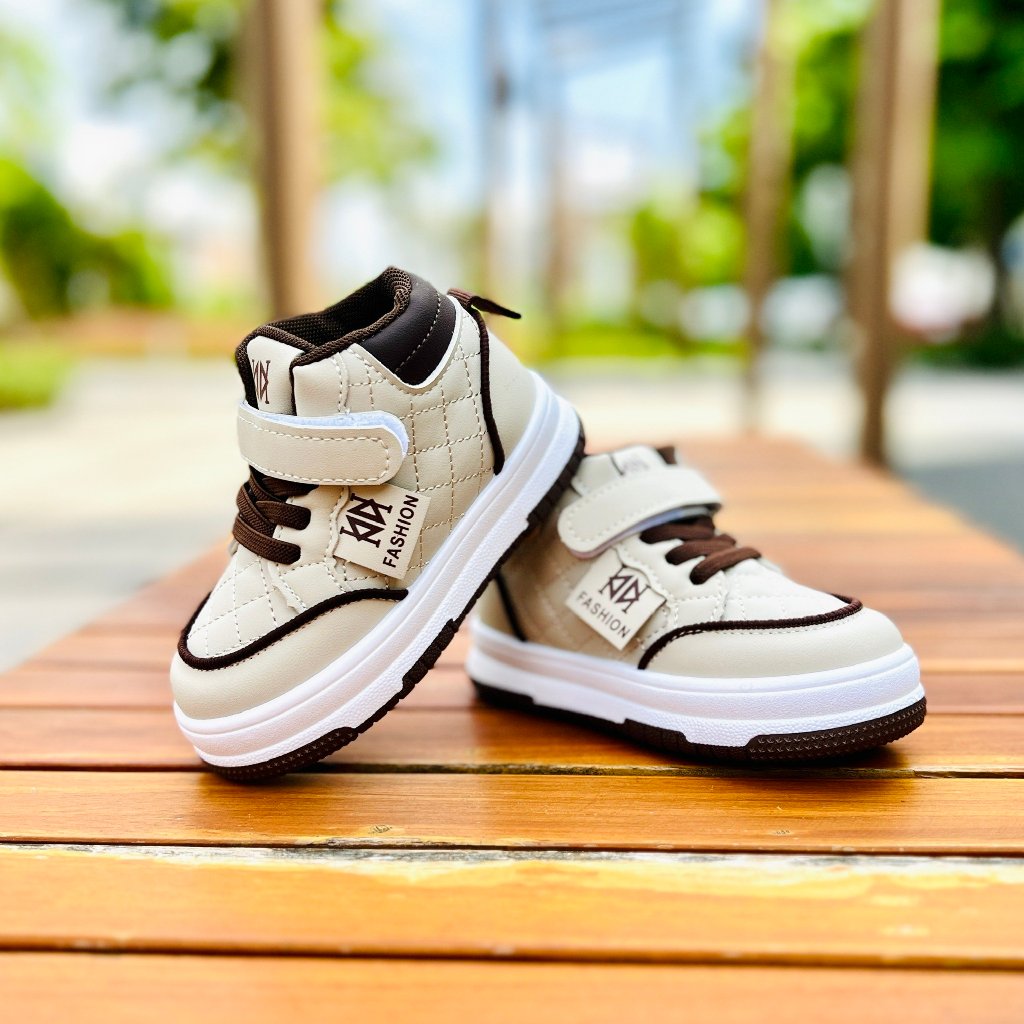 Hàng hót Mẫu mới _ Giày cổ cao thời trang cho bé trai bé gái phong cách Hàn Quốc, Chất đẹp