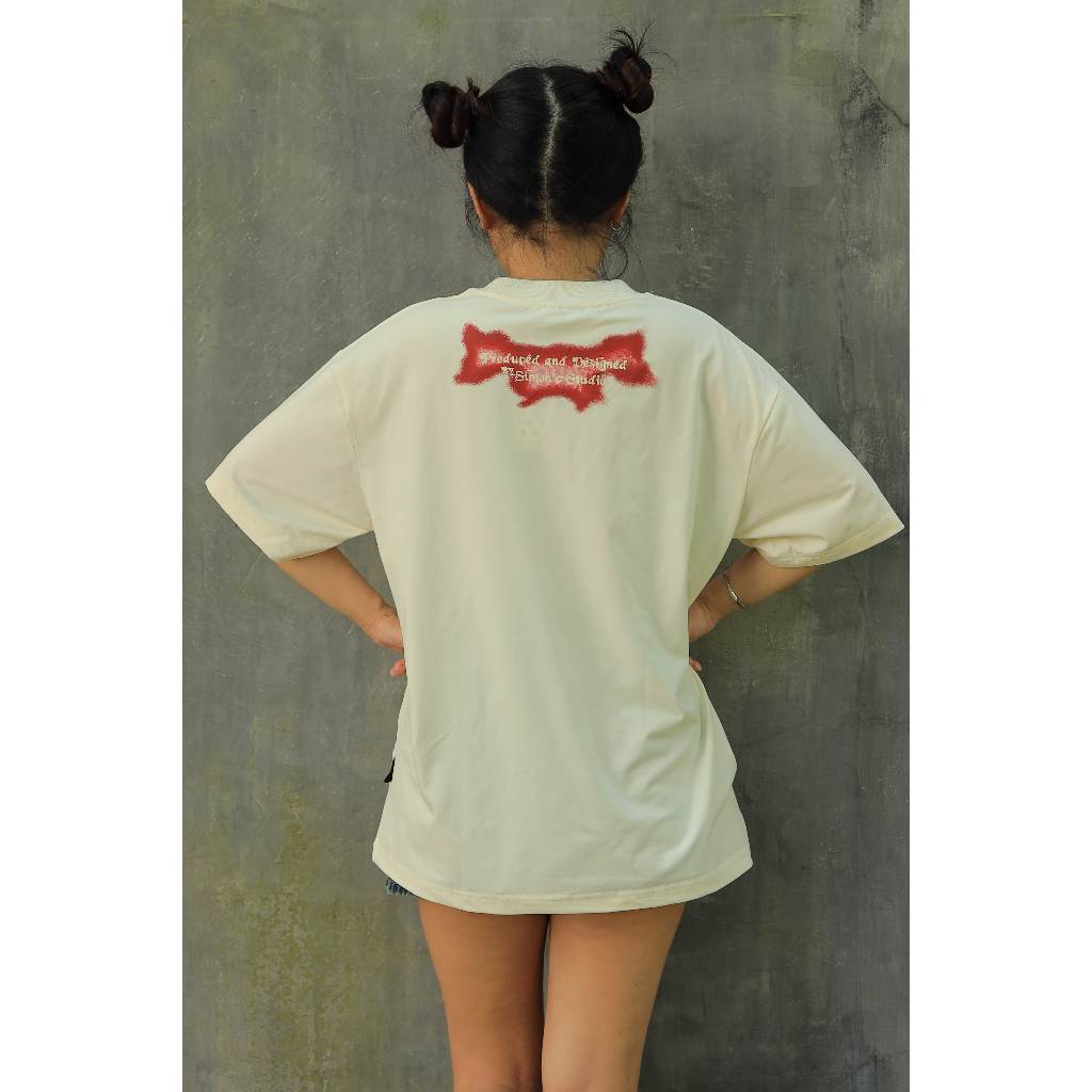 Áo Thun Simon'c Nothing is impossible - Kem Cotton Nam Nữ Unisex Tay Lỡ Oversize Local Brand