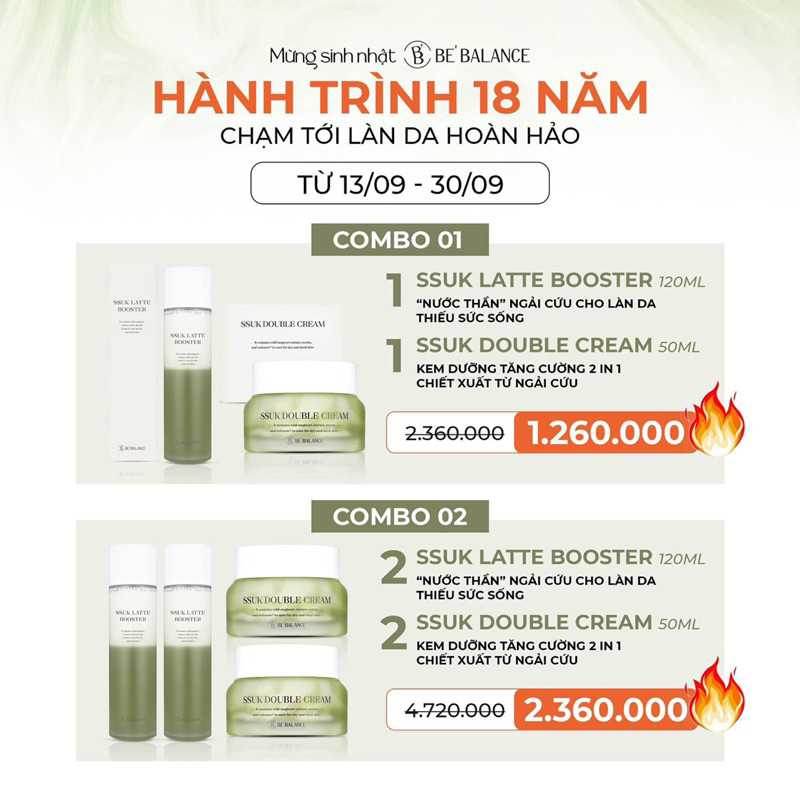 SSUK ngải cứu đa tầng Be’balance