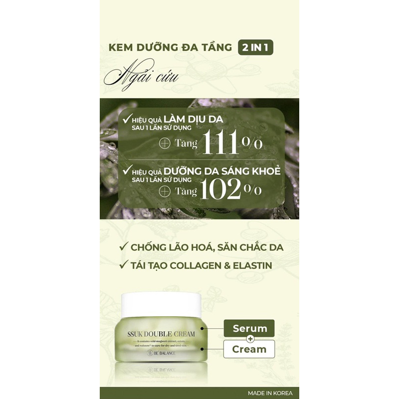 SSUK ngải cứu đa tầng Be’balance