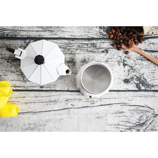 Ấm pha cà phê Moka,bình pha cà phê kiểu Ý