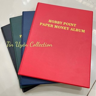 Album đựng tiền giấy 20 phơi trong 3 ngăn đựng 60 tờ tiền của hãng PCCB Đài Loan