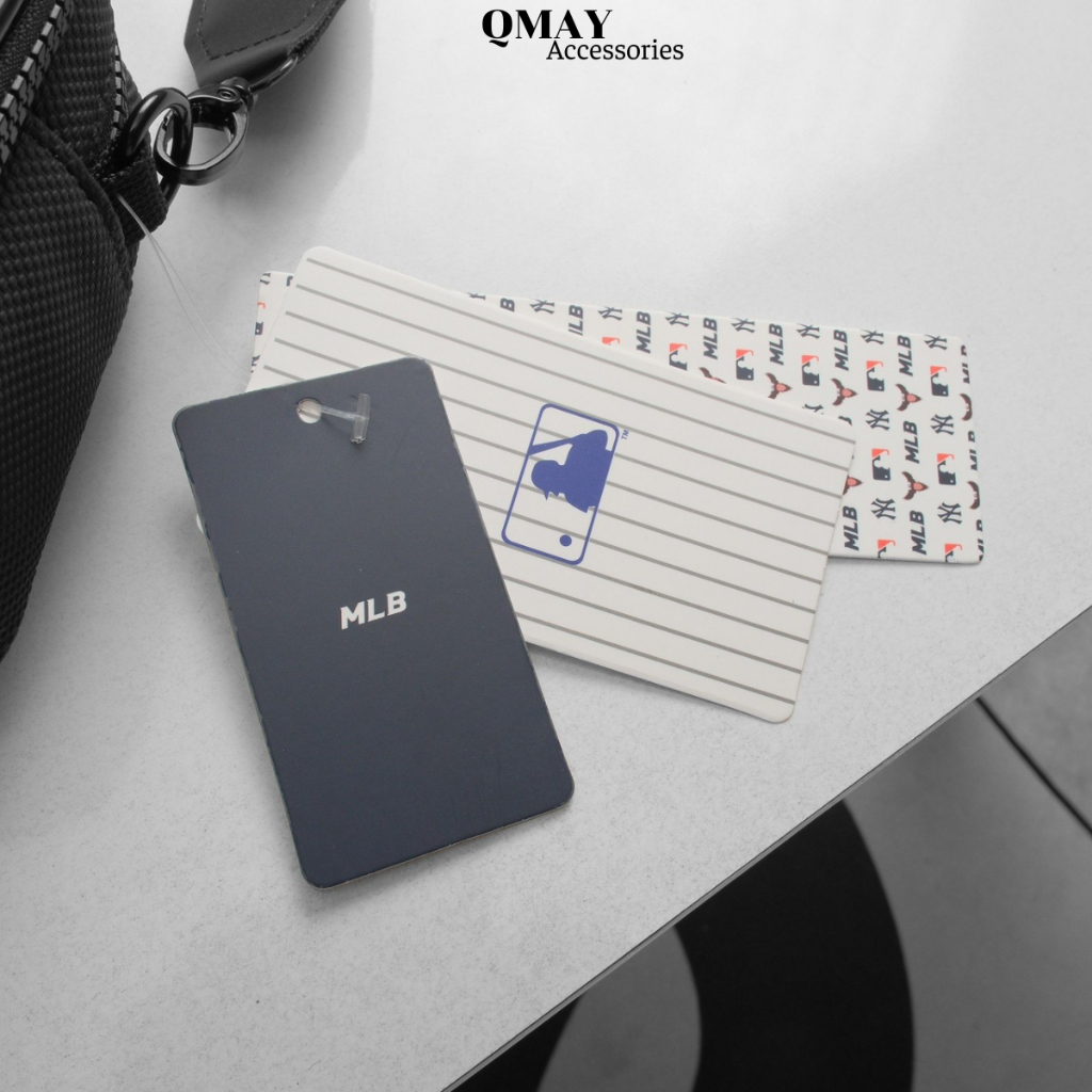 Túi Đeo Chéo NEWYORK MLB Logo Thêu Thời Trang Nam Nữ 2 Ngăn Tiện Lợi Full Tem Tag Size 24cm x 15cm x 6cm