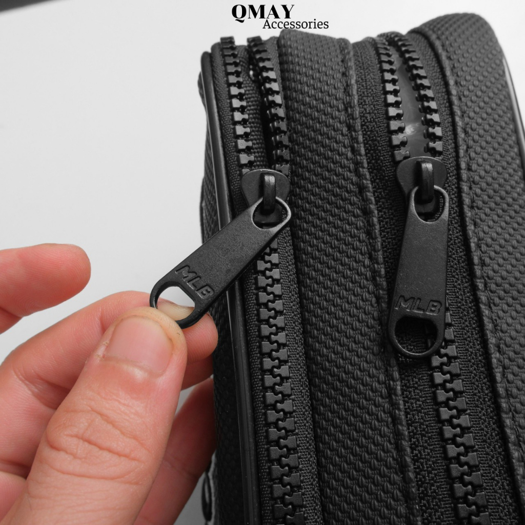 Túi Đeo Chéo NEWYORK MLB Logo Thêu Thời Trang Nam Nữ 2 Ngăn Tiện Lợi Full Tem Tag Size 24cm x 15cm x 6cm