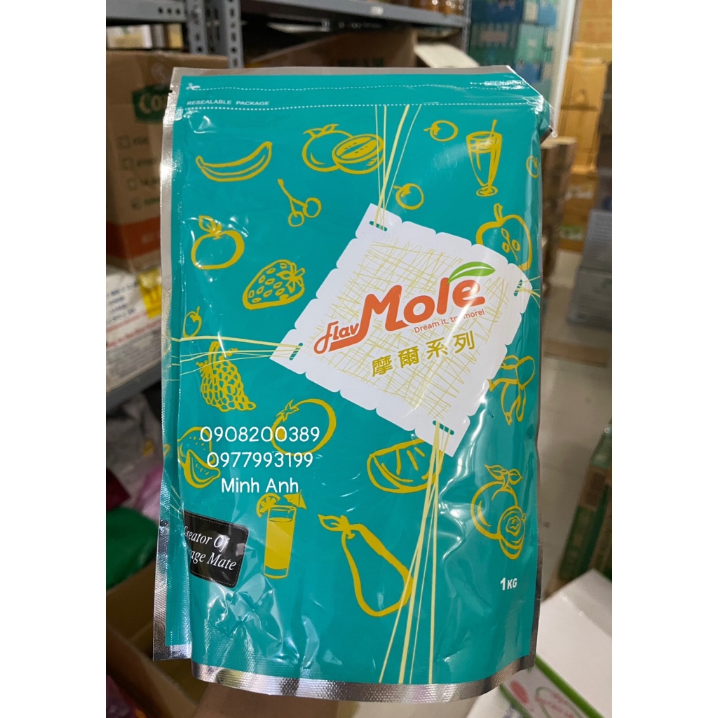 Bột MOLE FLAN/PUDDING Trứng gói 1kg