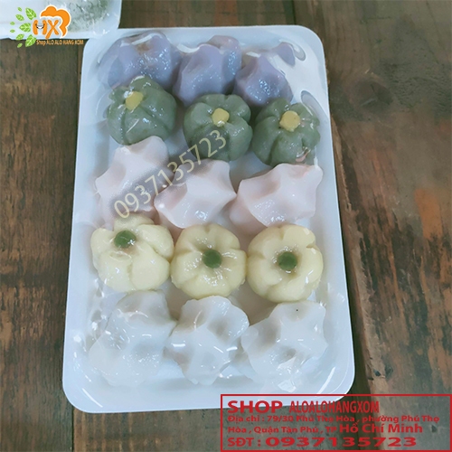 Bánh gạo hàn quốc  5 màu