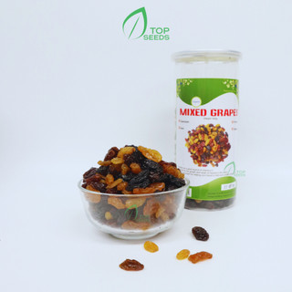 Nho Khô Mix 3 Màu Cao Cấp Nhập Khẩu Chile Không Hạt 500g